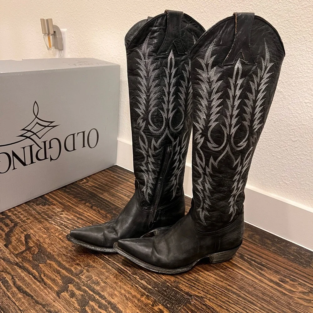 Old Gringo Mayra Black Boot - Picture 3 of 10